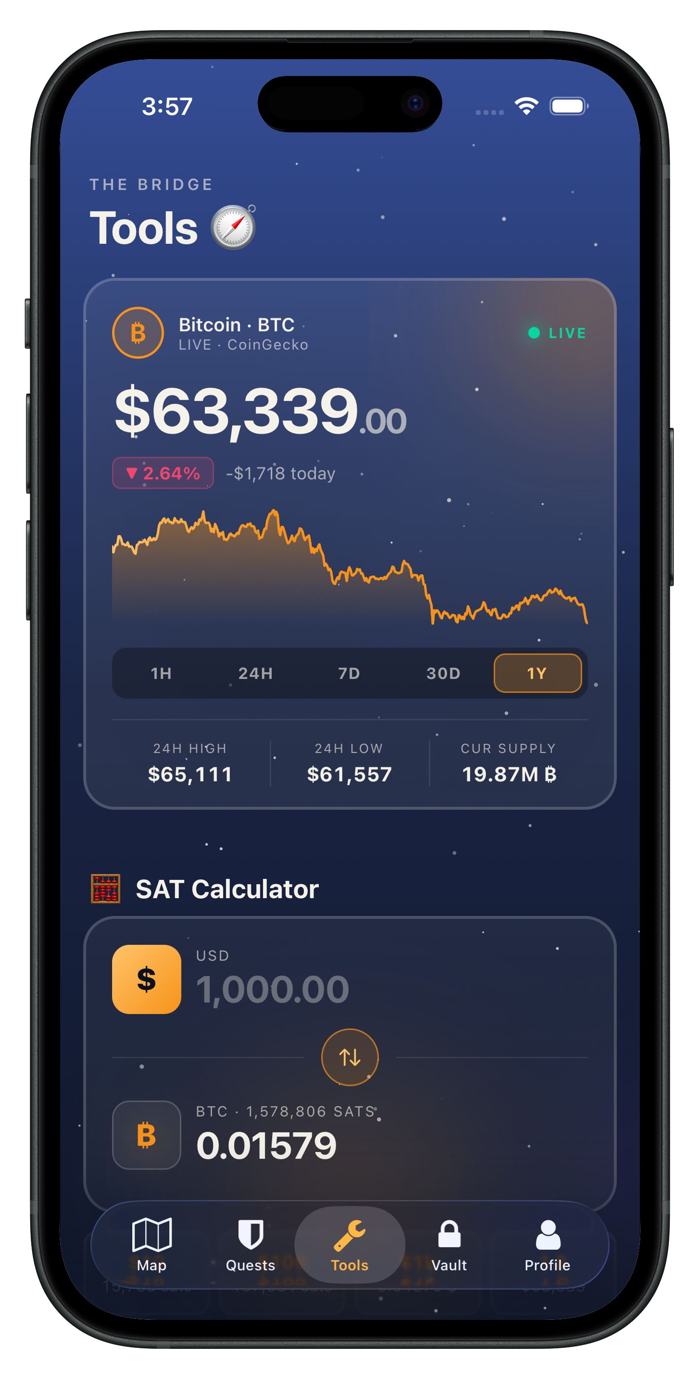 Real-Time Price Tracking Screenshot